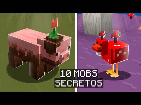 😱 10 SECRET Minecraft Earth MOBS You Don't Know (Exclusives)