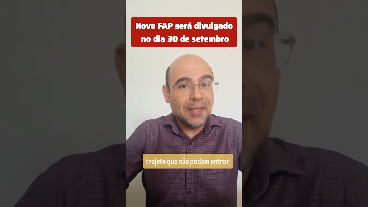 Novo FAP será divulgado em breve! #FAP