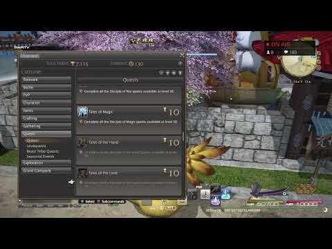 Final Fantasy XIV - A Day in the Life @ Tales of Eorzea (Matthia) 10/24/2019