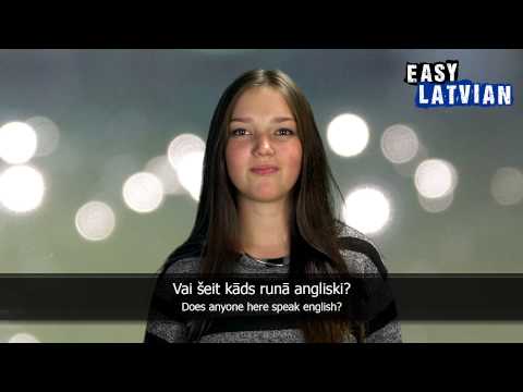 10 Phrases in Latvian to ask which languages someone speaks - Easy Latvian Basic Phrases (2)