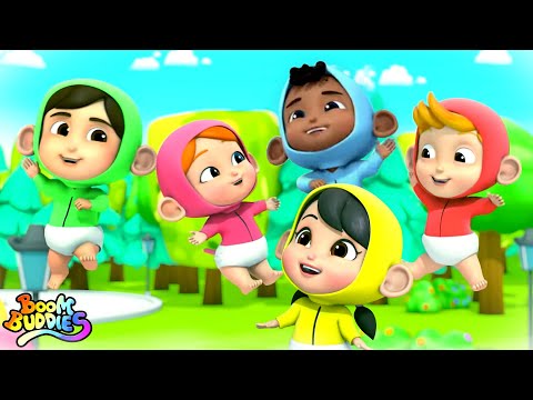 Five Little Babies Jumping On The Bed | Baby got a Boo Boo | Nursery Rhymes & Baby Songs by  Kids Tv