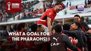 Egypt takes the lead against Benin with a stunning goal by Marwan Attia