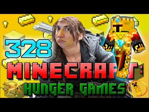 Minecraft: Hunger Games w/Mitch! Game 328 - ALL GOLD EVERYTHING!
