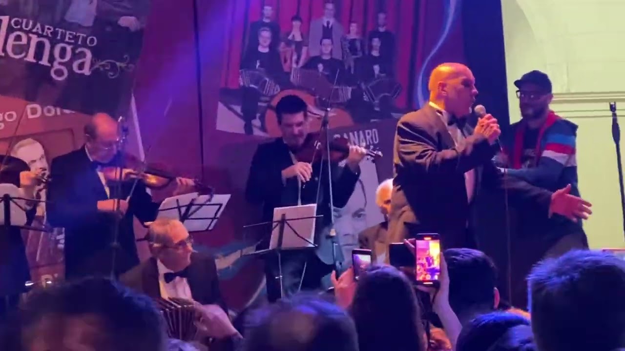 Yuyo Brujo - Juan Darienzo at La Plata Baila played by Los Reyes del Tango