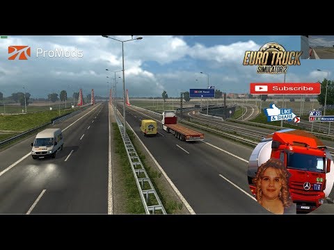 Euro Truck Simulator 2 (1.32) Promods 2.31 Poland Renault Premium + DLC's & Mods