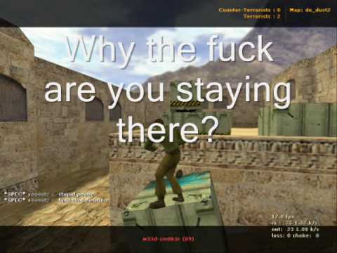 Funny noobs trying to make the bomb glitch - Counter Strike