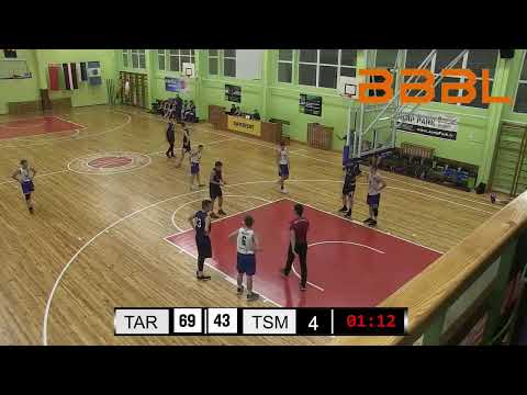BBBL boys U16 Tarvas / Rakvere SK 2004 vs  Tsmoki 2004
