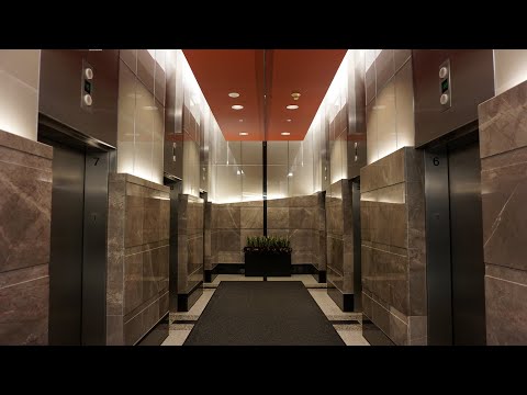OTIS series 1 high-rise traction passenger elevators @ Canadian Pacific Plaza, Minneapolis, MN