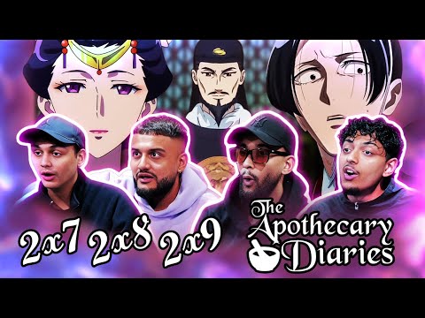 DARK SECRETS ARE REVEALED!!! | BROTHERS watch The Apothecary Diaries 2x7 - 2x9 | REACTION