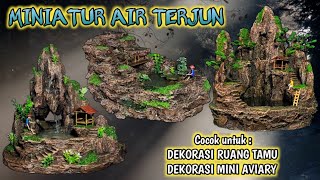 Download lagu MEMBUAT AIR TERJUN MINI DARI SEMEN DAN BARANG BEKAS ‼️ mp3