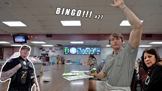 Yelling Bingo Repeatedly In Bingo Halls!