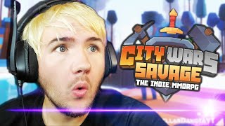 TRYING A NEW GAME CityWars Savage MMORPG and I LOVE IT