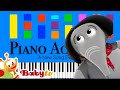 BabyTV Baby Farmer Theme Song Slow EASY Medium 4K Piano Tutorial