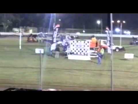 Mitch Gowland wingless crash Grafton