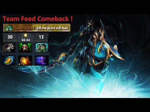Team Feeder Comeback | Pro carry Abaddon