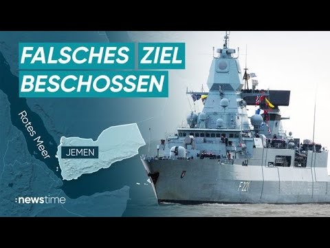 Fregatte "Hessen": Munitionsprobleme und Drohnen-Panne im Roten Meer