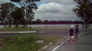 preview picture of video 'Water over Road - Jimboomba QLD'