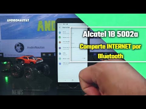 Alcatel 1B 5002A Comparte tu internet WiFi por Bluetooth