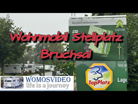 Top place. Motorhome parking space in Bruchsal.