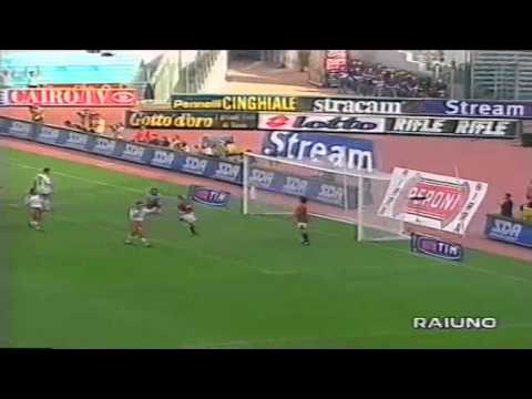 Serie A 1999-2000, day 04 Roma - Perugia 3-1 (Montella, Assunçao, Olive, Totti)
