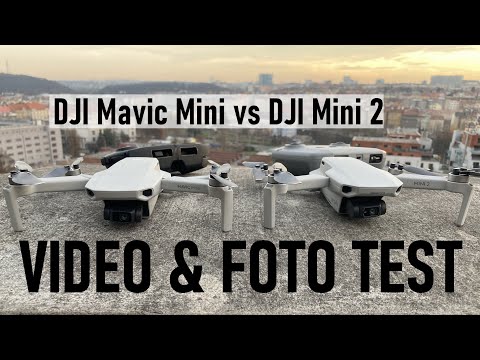 DJI Mavic Mini vs DJI Mini 2 - Video & foto & noise test