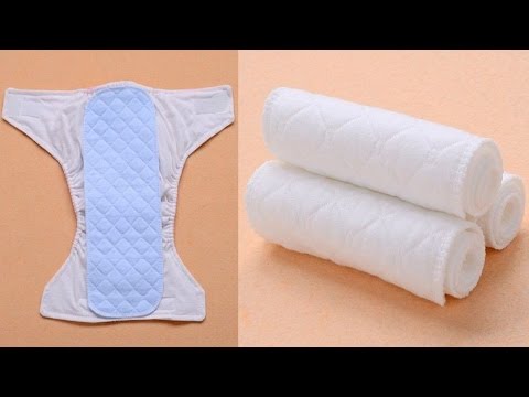 Многоразовые впитывающие вкладыши-пеленки в подгузники (Aliexpress)