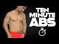 10 Minute Core & Abs Workout ⏱️ Bodyweight Six Pack Routine