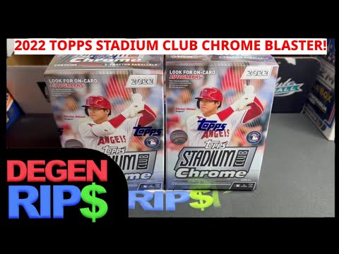 IT'S GOOD! 2022 Topps Stadium Club Chrome Blaster Box Review!