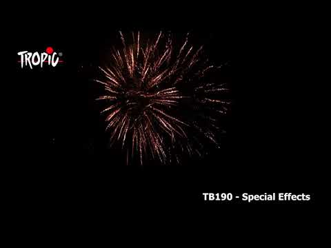 TB190    Special Effects   TROPIC Fireworks, Fajerwerki, Feuerwerk, Vuurwerk, Feu d'artifice