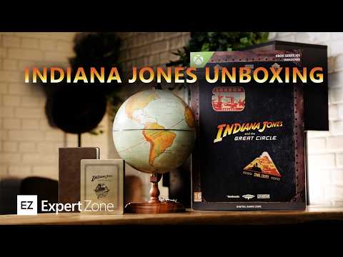 Indiana Jones and the Great Circle Collectors Edition Unboxing