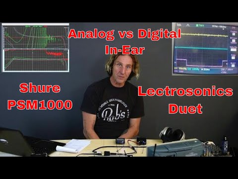 Analog vs Digital In-Ear Systems Part 1 - Shure PSM1000 vs Digital Lectrosonics D2 In-Ear #15