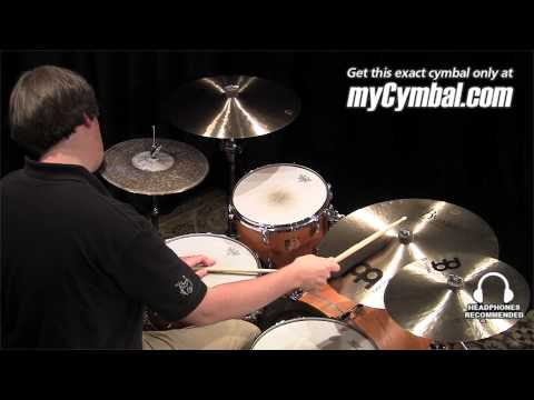 Meinl 20" Byzance Traditional Medium Ride Cymbal with sizzles (B20MR-S-1063013E)