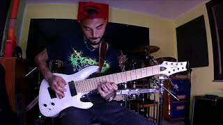 Video thumbnail for Harley Benton  R-458MN WH Fanfret #DjentExperiment by Bizio
