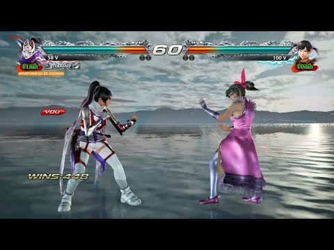 391_6 D Kunimitsu vs Xiaoyu Ling - Tekken 7 ( Uchiha x24 ) PC sin Grafica
