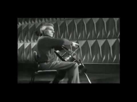 Paul Tortelier, Jean-Sébastien Bach-  prélude de la suite pour violoncelle n° 1
