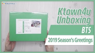 Download lagu Unboxing BTS - 2019 SEASON'S GREETINGS 방탄소년단 防弾少年団 시즌그리팅 언박싱 KPOP Ktown4u mp3
