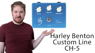 Video thumbnail for Harley Benton Custom Line CH-5 Chorus Demo by Poor Man Pedals