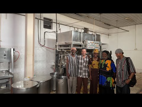 AfroAm’s owns (Taste of life) Tofu factory in Tema Ghana