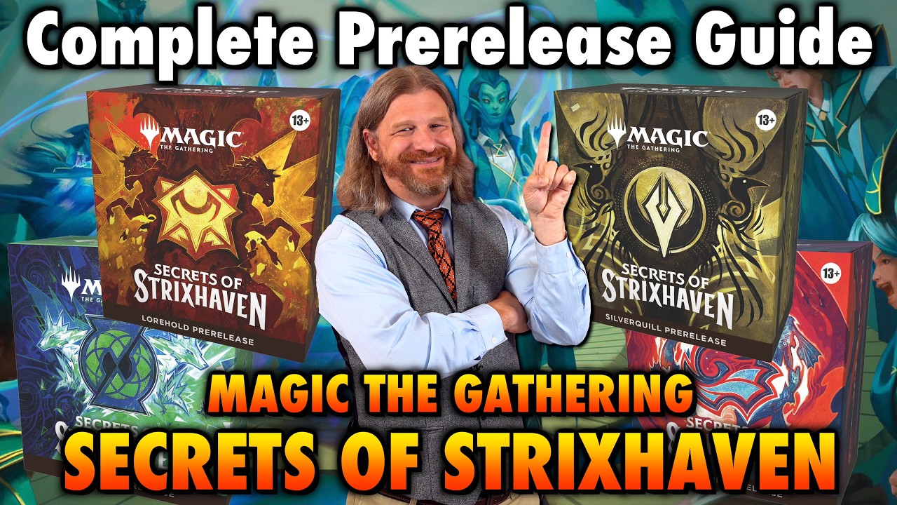 The Complete Guide To Secrets Of Strixhaven Prerelease! Magic: The Gathering Deck Building