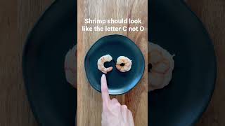How to correctly cook shrimp