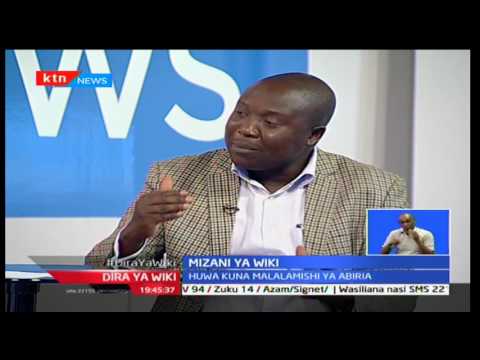 Dira ya wiki: Mizani ya Wiki; Usafiri Disemba 16/12/2016