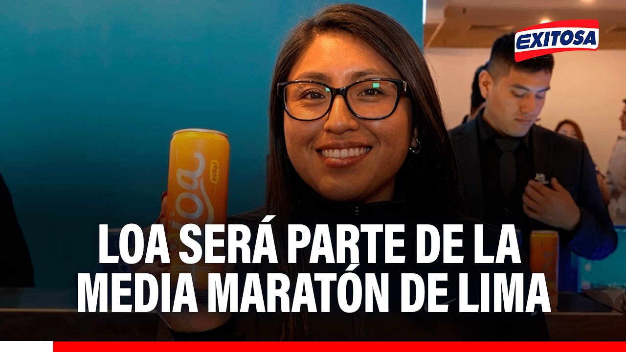 🔴🔵 Por cuarto año seguido, la marca Loa estará presente en la Media Maratón de Lima