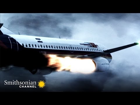 A Powerful Thunderstorm Causes the Engines of a 737 to Flame Out | Air Disasters | Smithsonian
