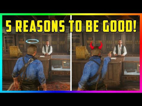 5 Reasons Why Being A Good, Honorable Outlaw Is BETTER In Red Dead Redemption 2! (RDR2)