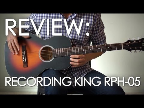 Recording King dirty 30 "000" - aged spruce top image 5