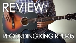 Video thumbnail for REVIEW: Recording King RPH-05 Acoustic Parlor Guitar by Mediocre Musician