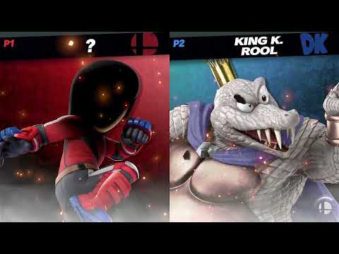 Mii Brawler and King K. Rool battle in a Custom Ice Stage!!