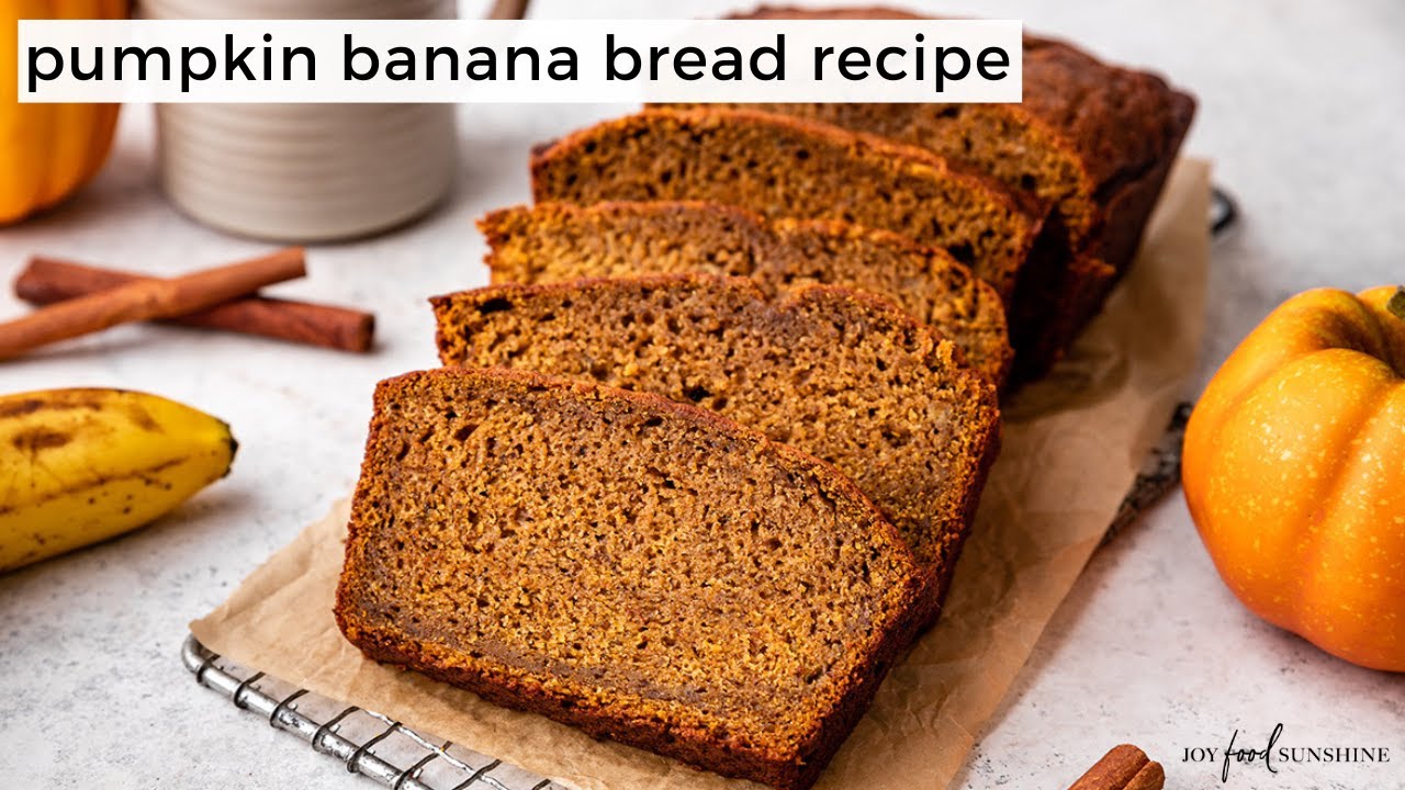 Pumpkin Banana Bread Recipe