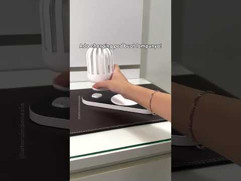 Gambar Ataru Lampu Meja Rechargeable Dengan Wireless Charger - Putih