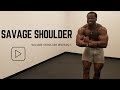 Savage Shoulder workout| @youfit | high reps!